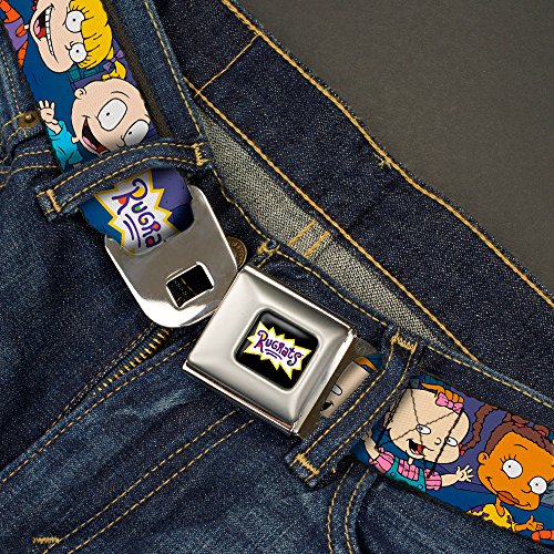 Rugrats Buckle-Down Seatbelt Belt Group Pose - 1.0" Wide - 20-36 Inches in Length2