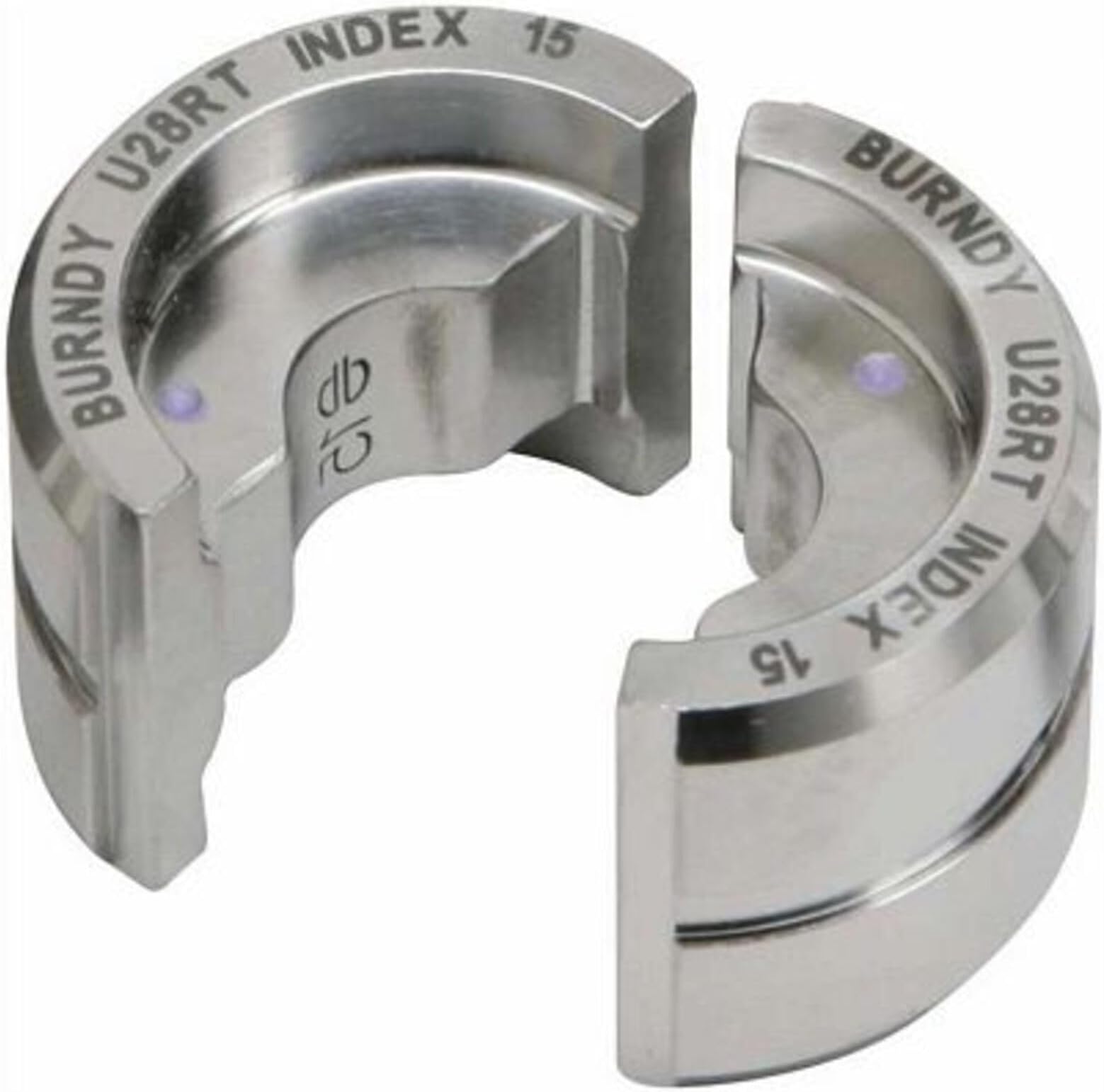 Burndy UF U-Die Set for Hydraulic Crimping Tools, Die Index: F