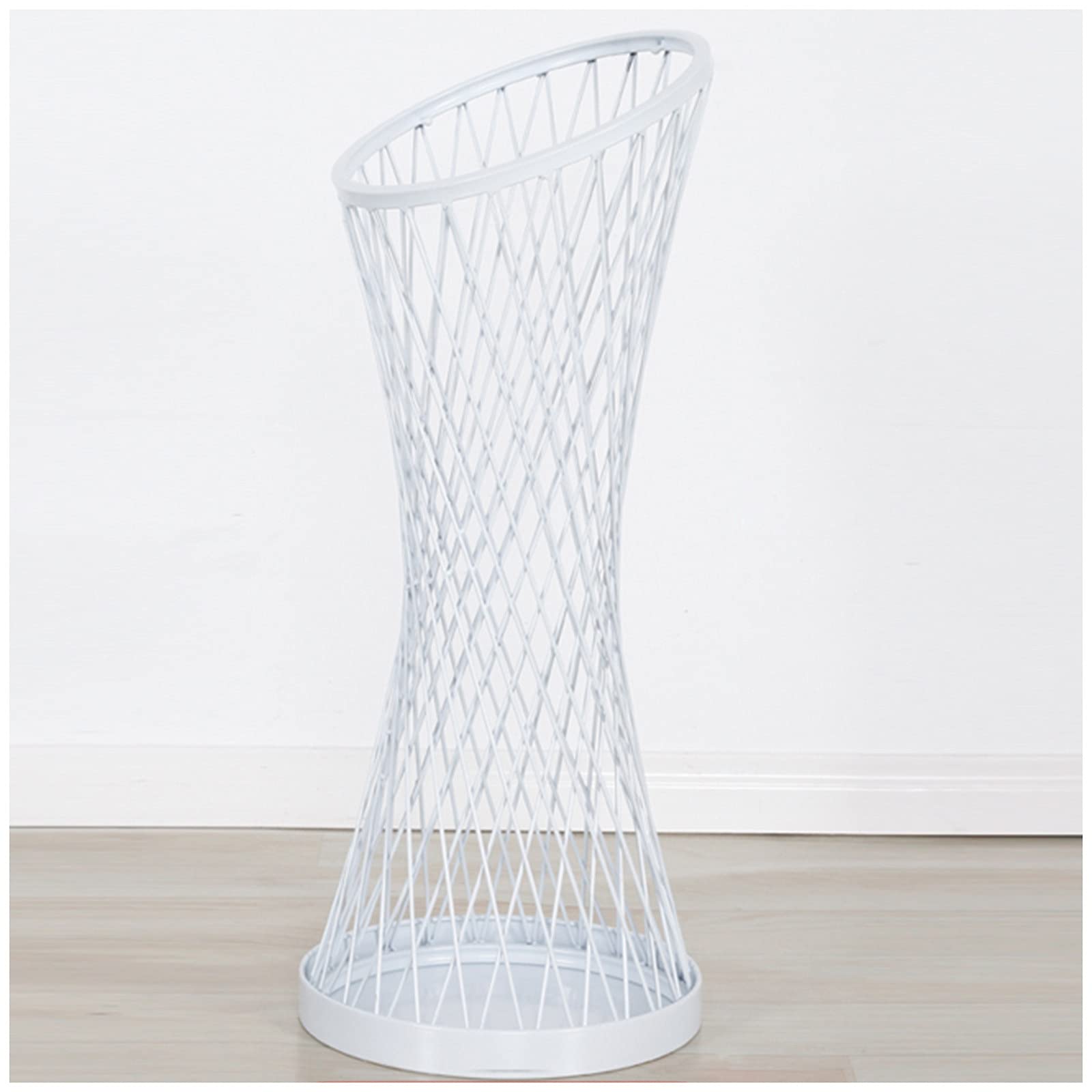 Porte-parapluie avec bac amovible blanc anti-sol mouillé entrée