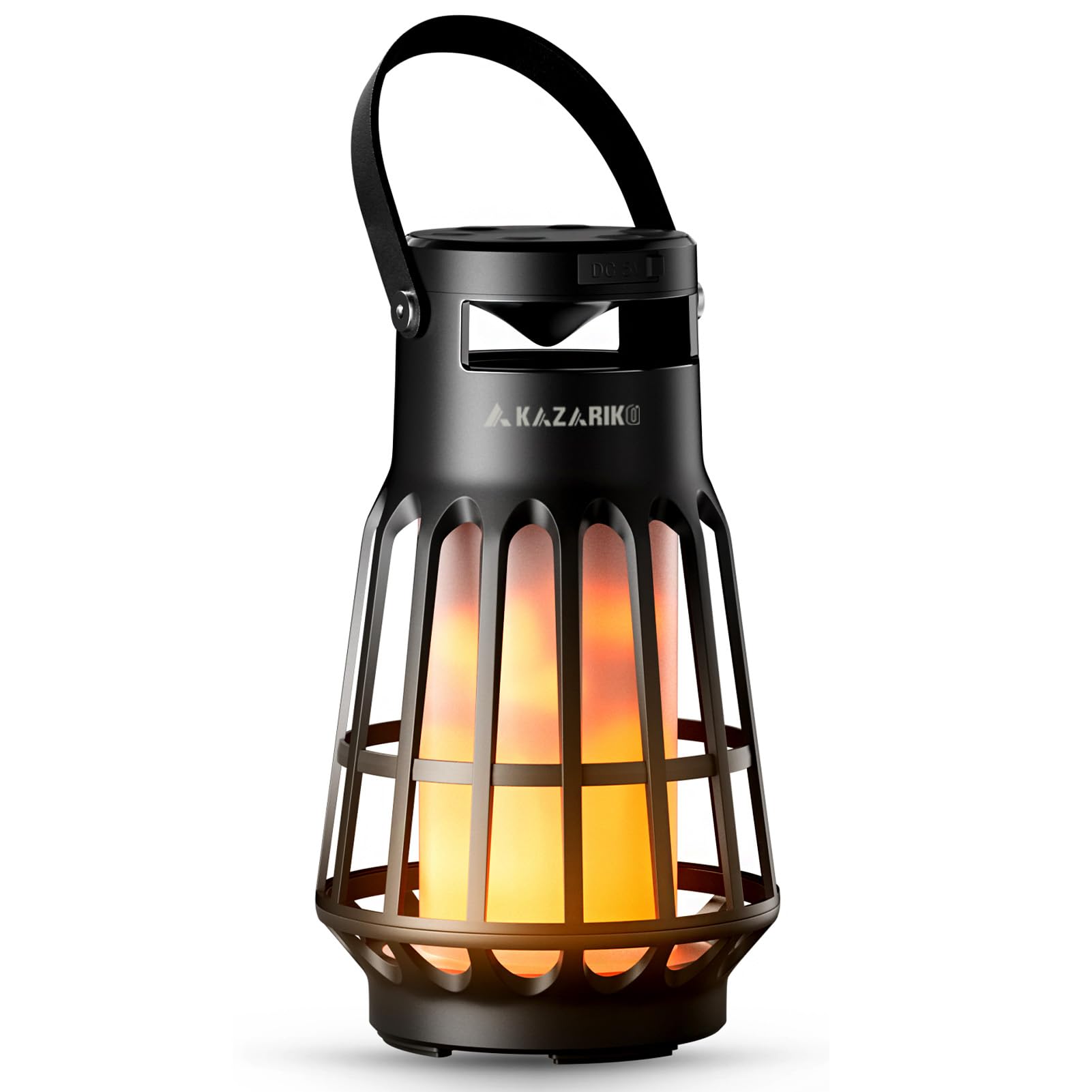 Amazon.co.jp: KAZARIKO 揺らぐ 炎 LEDライト ランタン スピーカー付き