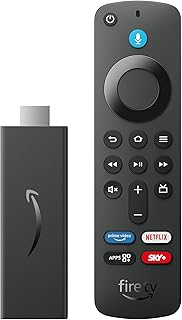 Fire TV Stick HD (Geração mais recente) | Com controle remoto por voz com Alexa (inclui comandos de TV), controles de casa inteligente e streaming em HD - Produto 2 mais recomendado com 4.7 estrelas