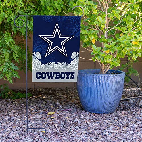 Image of Rico Industries NFL Standard /Primary 13 inch x 18 inch Double Sided Garden Flag - Great Gift for Men, Women, & Fans