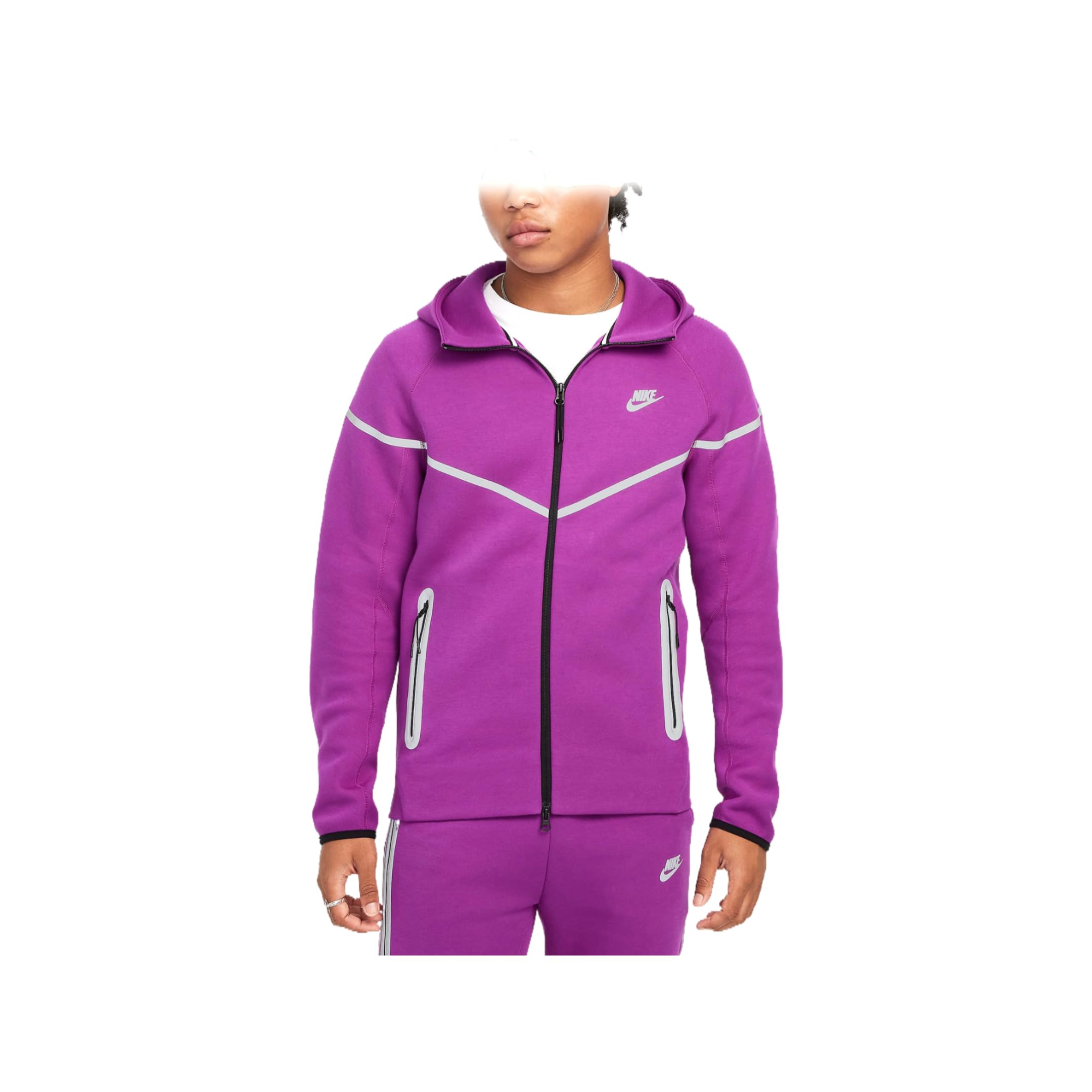 Amazon.com: Nike Tech Windrunner Men's Reflective Details Fleece Full-Zip  Jacket (FZ0754-505, Bold Berry) Size Large : Clothing, Shoes \u0026 Jewelry