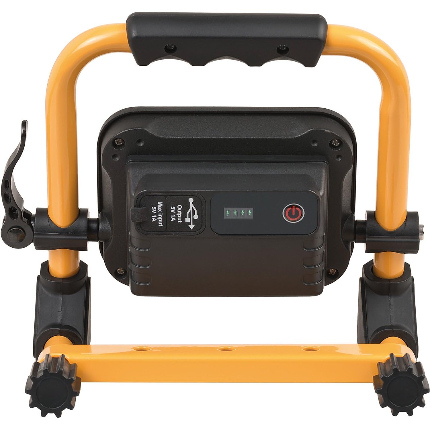 Brennenstuhl Foco LED de batería recargable JARO 3010 MA/Luz de trabajo de 30W para uso exterior (potente foco LED de 3200lm, carga USB C, luz regulable en 3 niveles, iluminación hasta 12h, IP54)