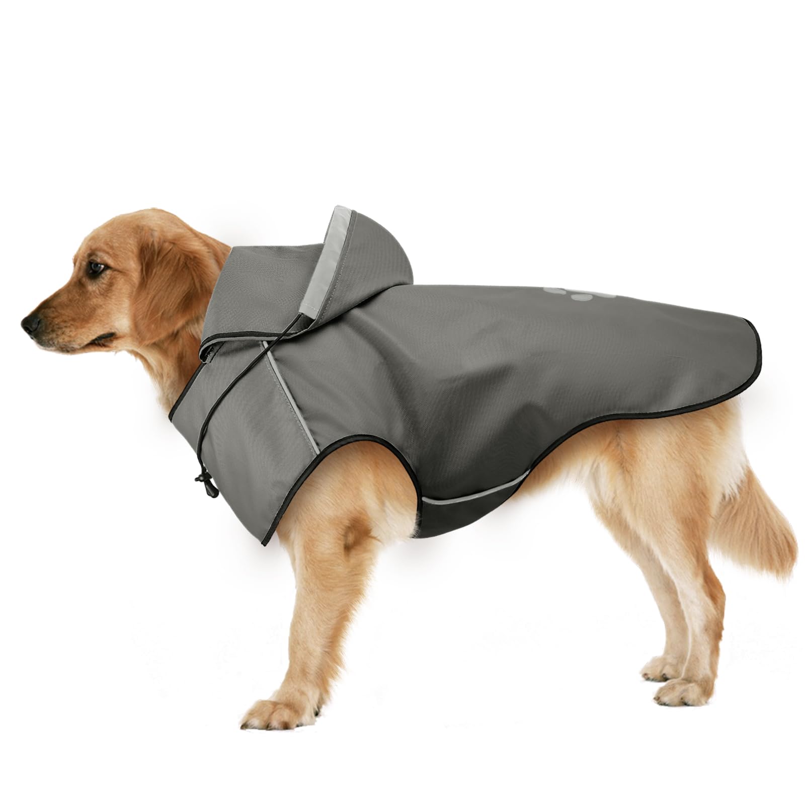 Rain Coat For Dogs Arcturus Lightweight Waterproof Rain Poncho - Olive Green – Arcturus Gear Dog Rain Jacket