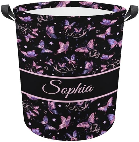 Miniatura 21 de ZOE DAVISON Cestas de lavandería personalizadas de elefante, regalos personalizados de elefante, cesta de lavandería con nombre personalizado para