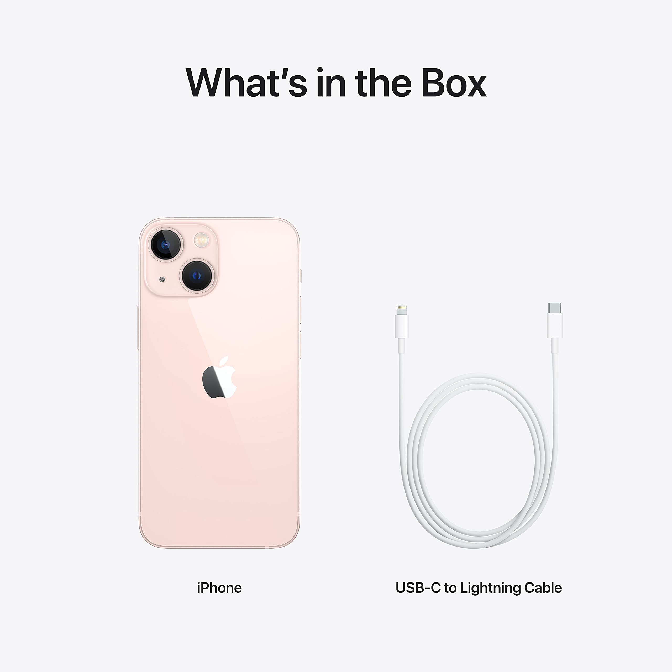 Apple iPhone 13 Mini, 256GB, Pink - (Renewed): Amazon.co.uk