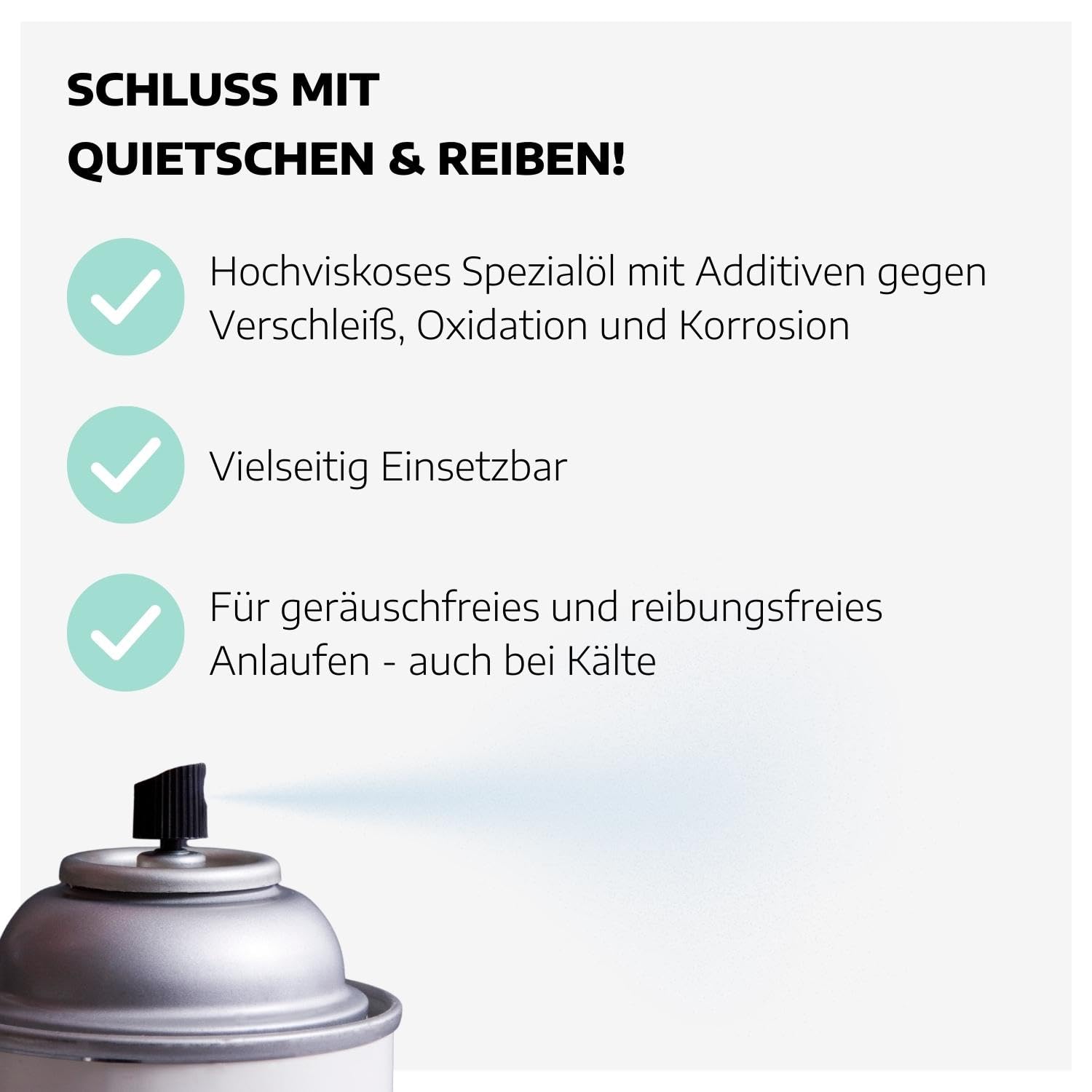 12 x Ketten-Spray 400 ml für Ketten & Zahnräder I Kettenspray für Jede Kette I Ketten-Reiniger gegen Korrosion & Verschleiß I Chain Lube I Kettenspray Motorrad & viel mehr