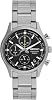 Seiko SSB419P1 Mens Wristwatch, Chronograph Overseas Model, Black