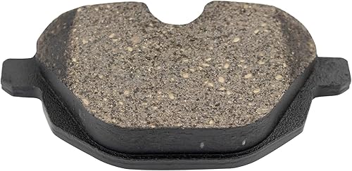 Miniatura 4 de TRQ Kit de pastillas de freno trasero y rotor, kit químico de freno, pastillas de freno Rotor de freno Cerámica Premium G-Coated Compatible con BMW