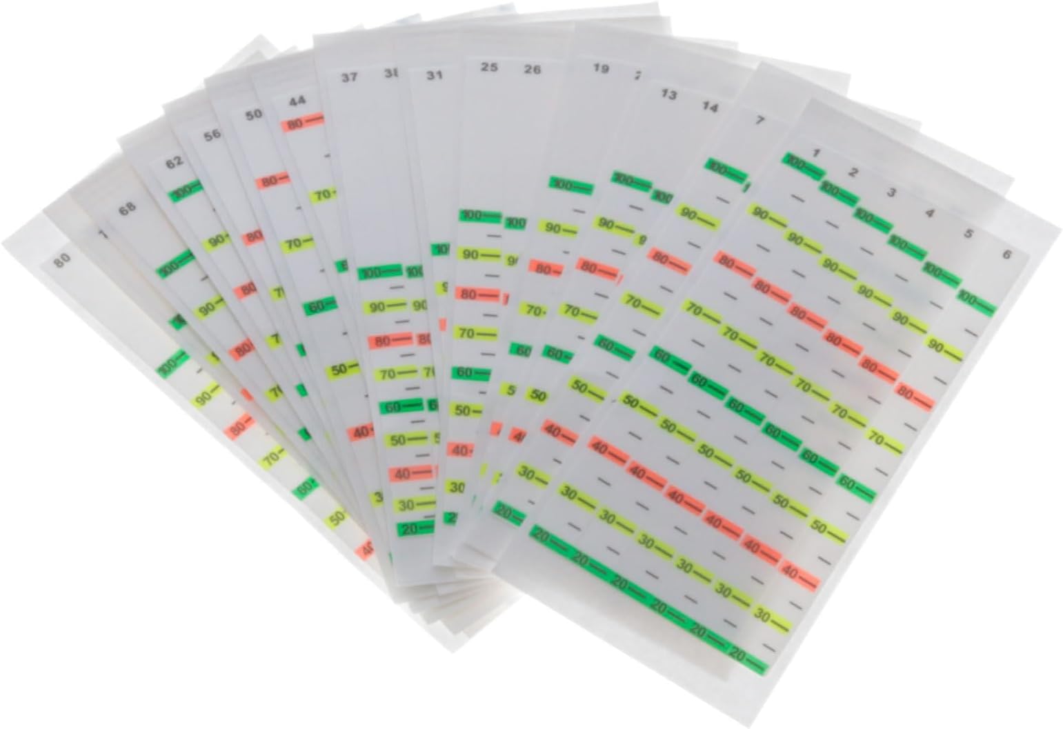 TRUGLO Range Rover Replacement Tapes - Archery Bow Hunting Yardage Sight Tapes for Improved Accuracy