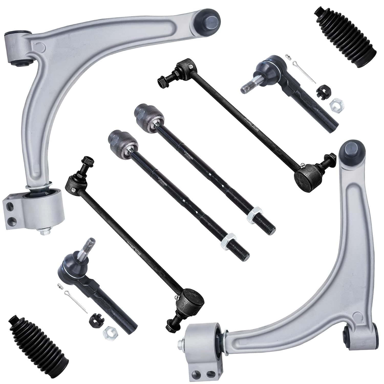 Detroit Axle - Front End 10pc Suspension Kit for 2004-2012 Chevrolet Malibu