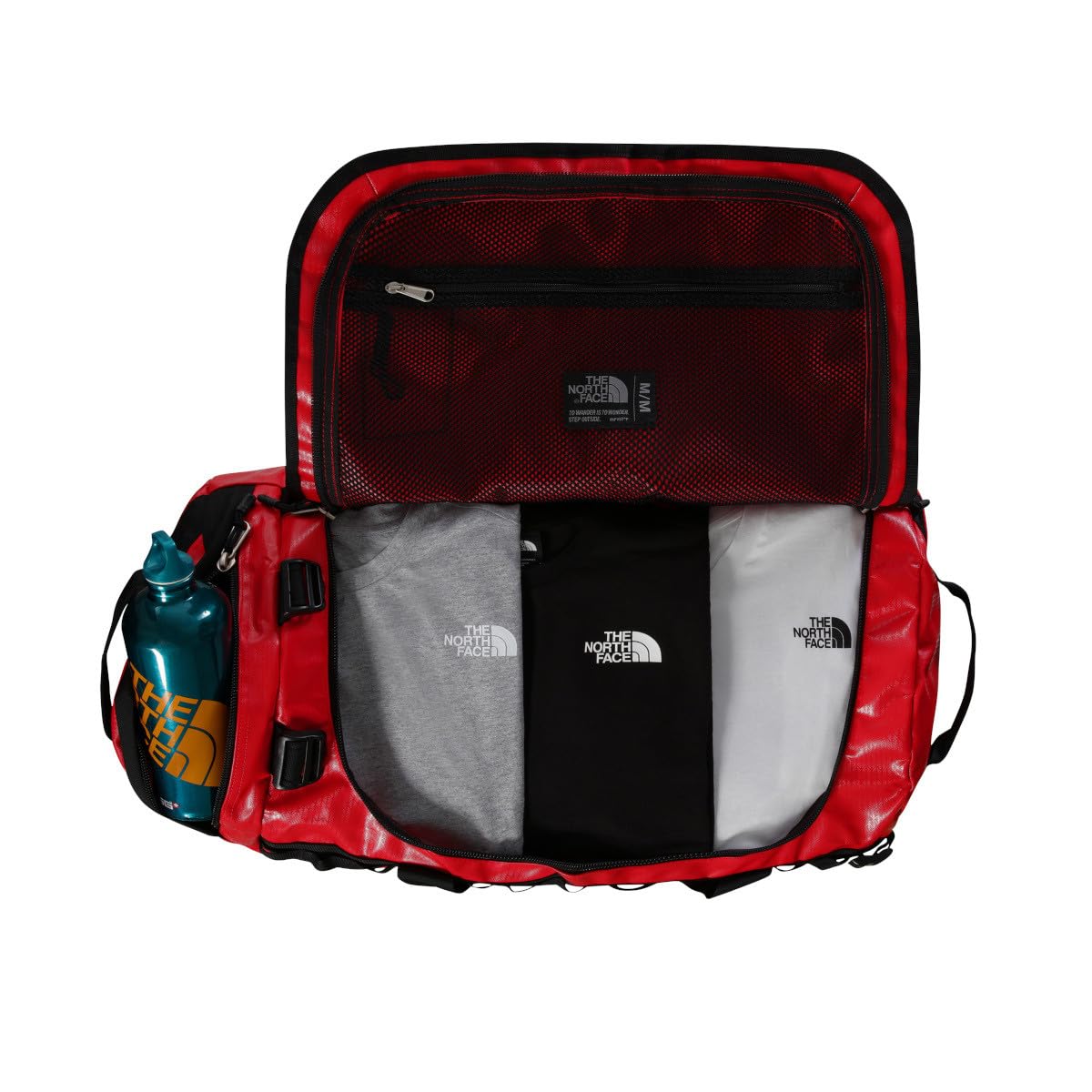 THE NORTH FACE NF0A52SA54A1 BASE CAMP DUFFEL - M Sports backpack Unisex Adult TNF Red-TNF Black-NPF Größe OS
