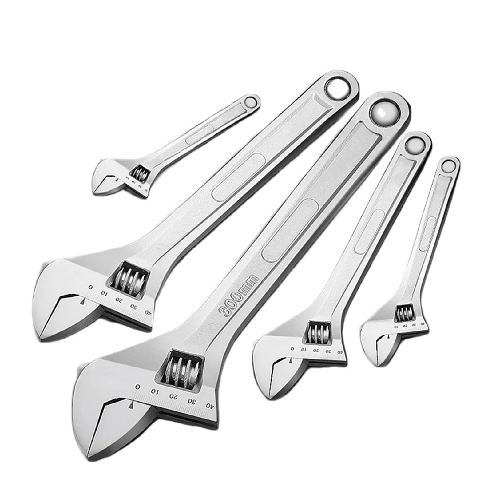 Klucz nastawny 1 szt. klucz nastawny narzędzie uniwersalny klucz wielofunkcyjny duży otwór mały klucz (61 cm - 1 sztuka)