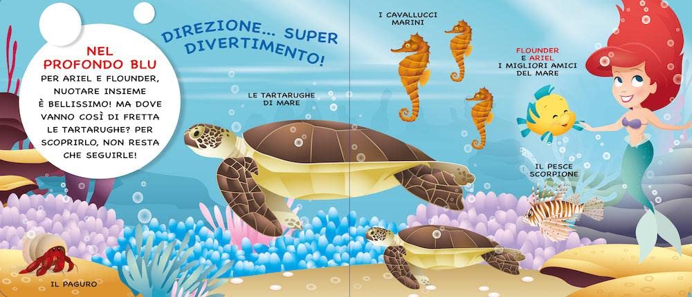 Gli amici del mare. I magneti Disney. Ediz. a colori. Con 10 magneti