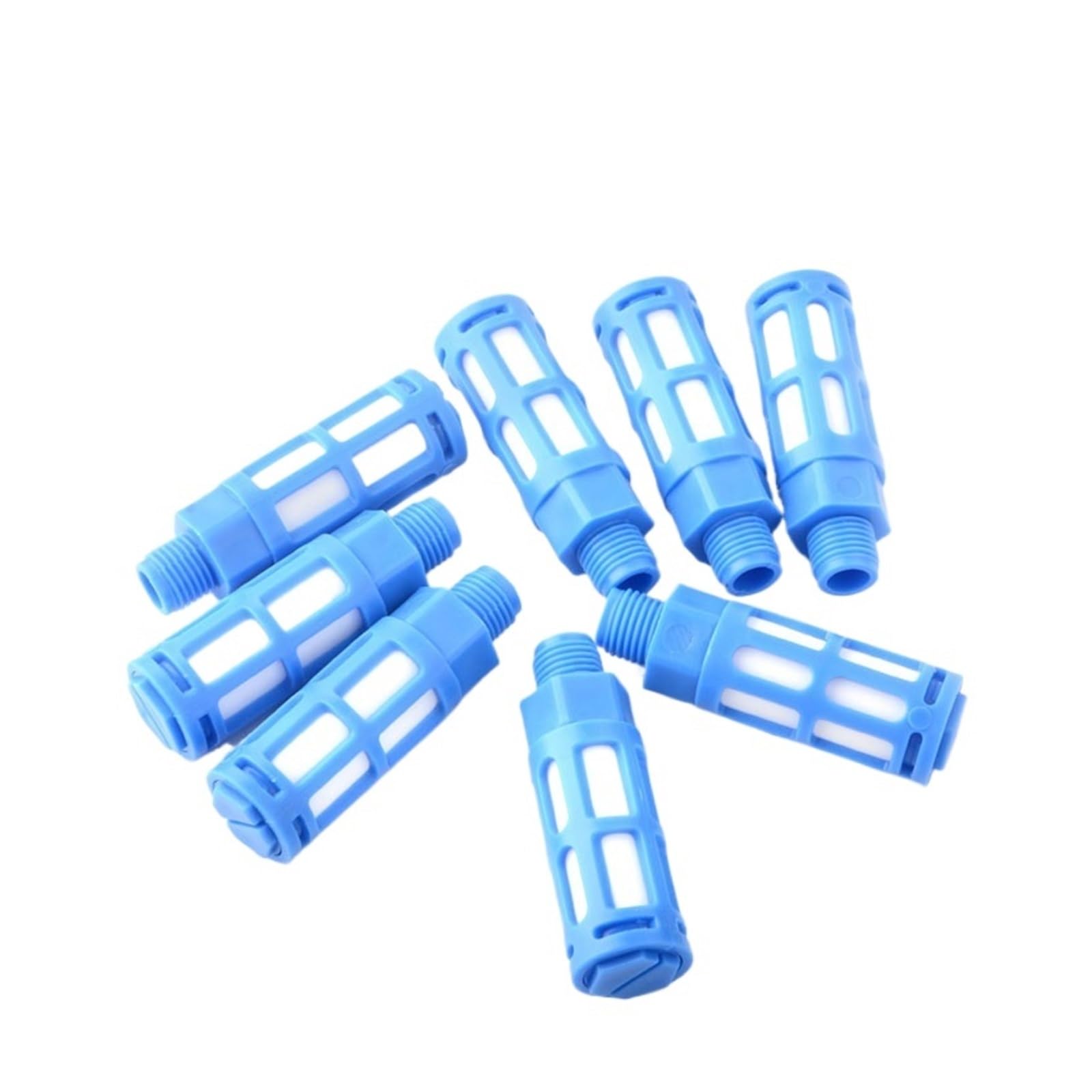 Silencieux d'échappement pneumatique 10 pièces/lot PSU 1/8 1/4 3/8 1/2 3/4 1 pouce, silencieux en plastique, pièces d'automatisation pneumatique(PSU 20 G Thread 3-4)