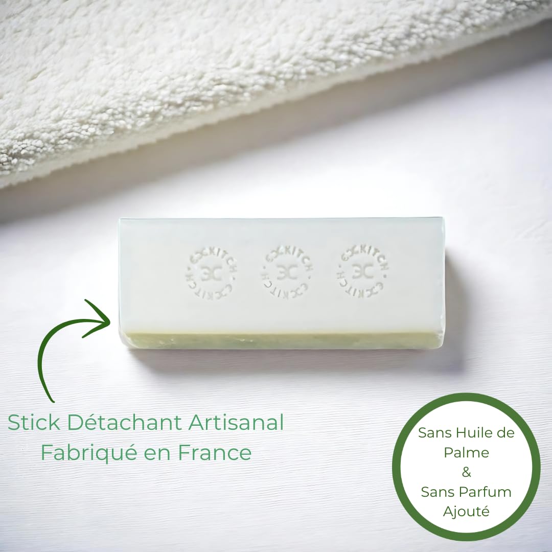 EXKITCH® 2-in-1 Ecologico – Alternativa al Detersivo + Stick Smacchiante Artigianale – 350 Lavaggi Riutilizzabili – Zero Rifiuti, Ipoallergenico, Per Neonati e Pelli Sensibili – NUOVA VERSIONE