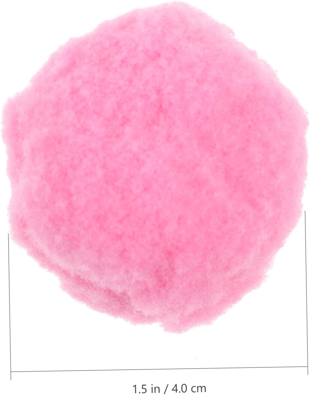 SEWACC 200pcs Decorative Pompom for Craft Projects Soft for Clothing Decor for Sewing and Costume Materials