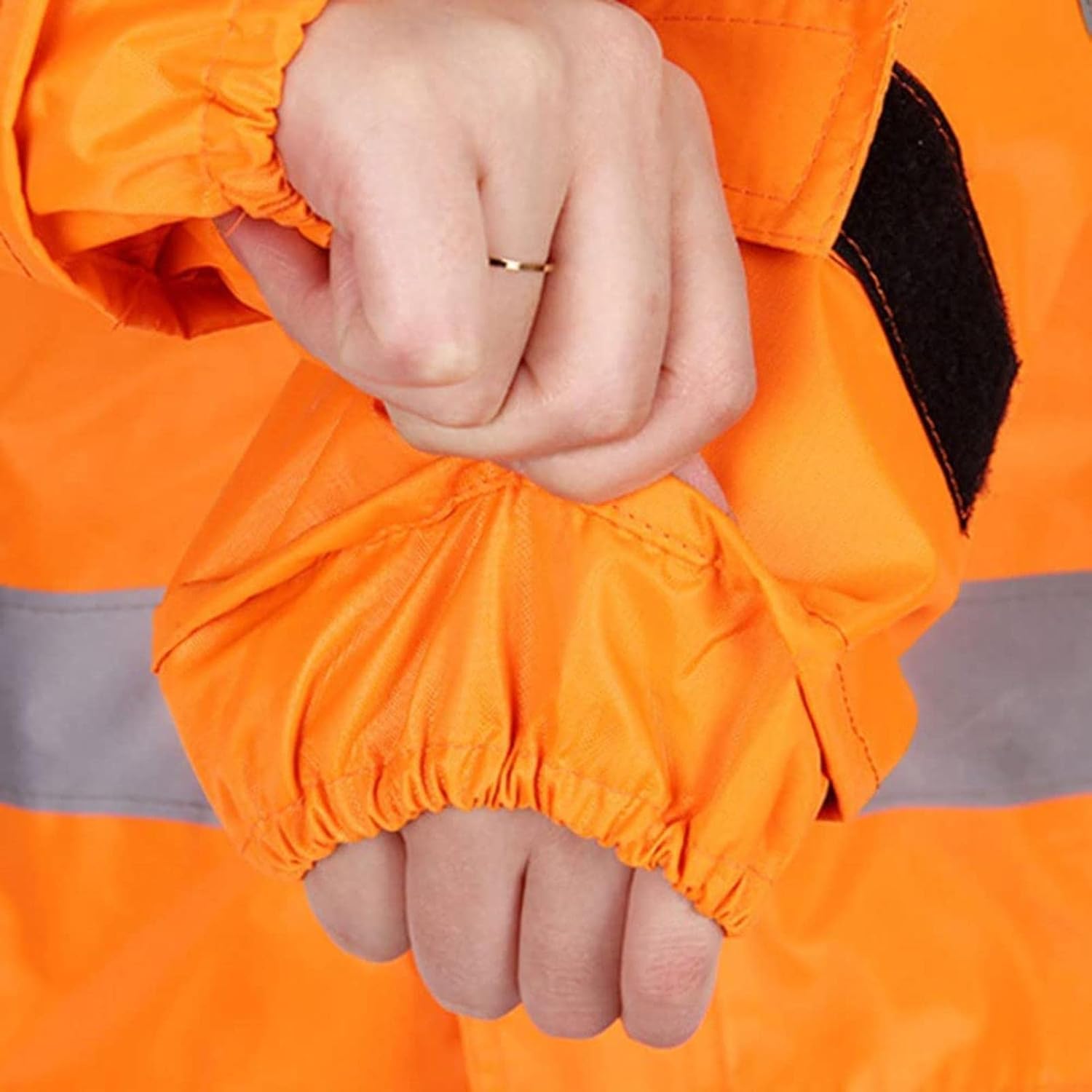 Męski płaszcz przeciwdeszczowy Damskie ponczo rowerowe Alpinizm na świeżym powietrzu Piesze wycieczki Wiatrówka Płaszcz przeciwdeszczowy z kapturem Kurtka Lekki zestaw płaszczy przeciwdeszczowych(M)