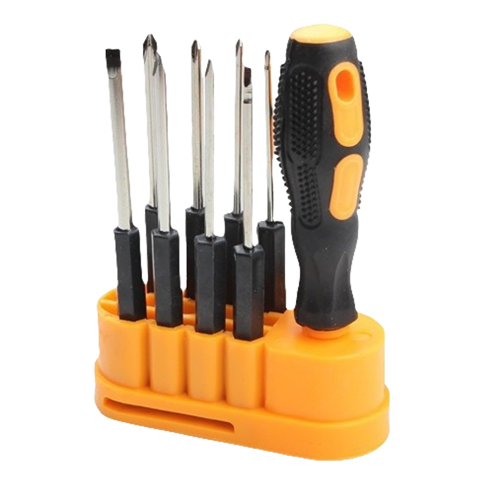 Compact Multifunction 8Pcs Screwdriver Set with Ergonomic Grip Suitable for Household Repair and Gadget Fixes Screwdriver Tools