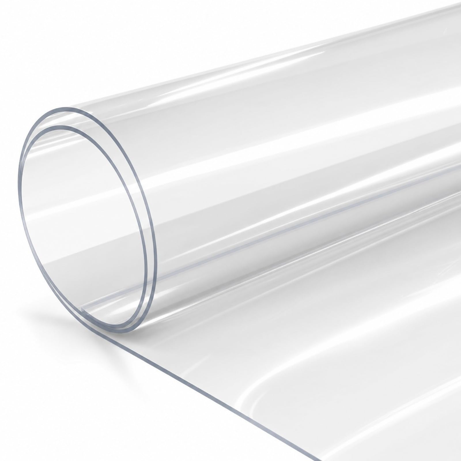 Clear PVC Sheets - 24x96 Inch Roll for Crafts & Projects -1 Clear PVC Sheets - 24x96 Inch Roll for Crafts & Projects -1