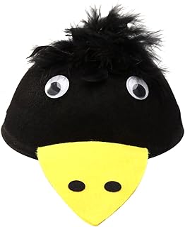 Amosfun Bird Headband Headdress Headheadpiece Animal Haedband Party Decorations (Woodpecker)