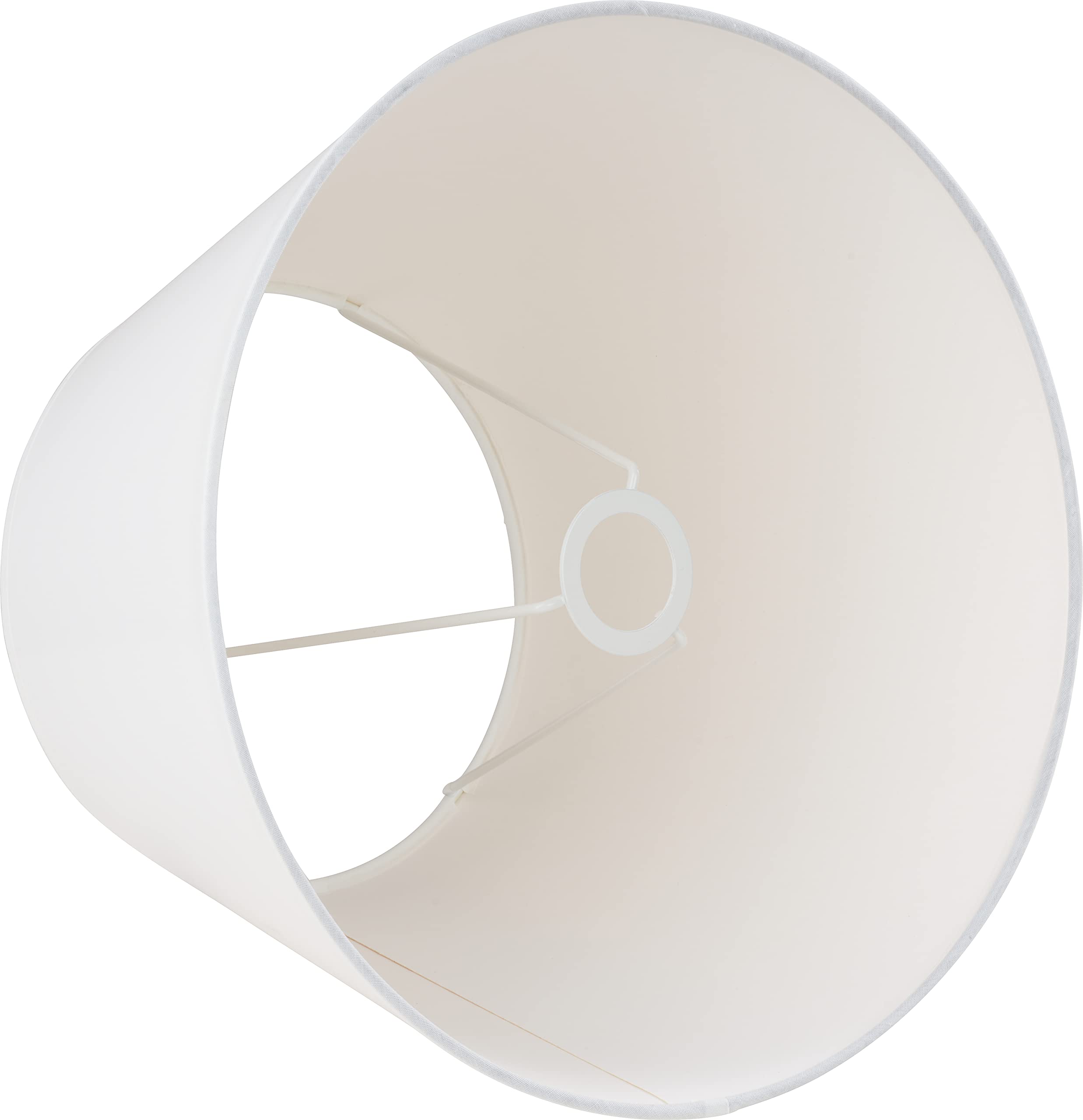 Plissee Lampenschirm Rund, Dunkelrot – Transluzenter Karton, Für E27/E14 Fassung, Durchmesser 22 Cm