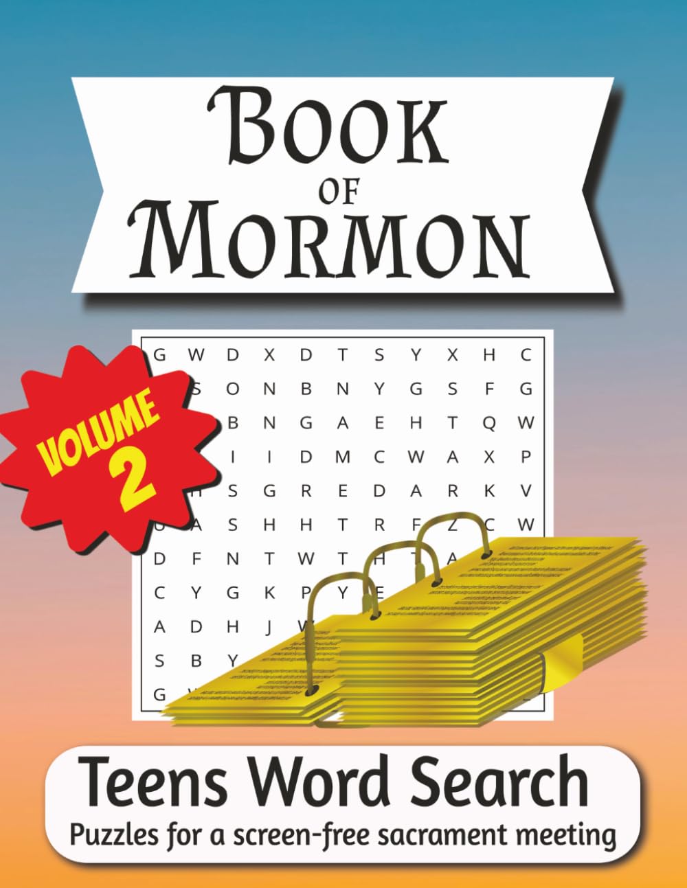 LDS Word Search for Teens and Young Adults: Book of Mormon LDS Scripture Puzzles for Latter-day Saint Youth | Challenging Word Search Activity Book for Teenagers
