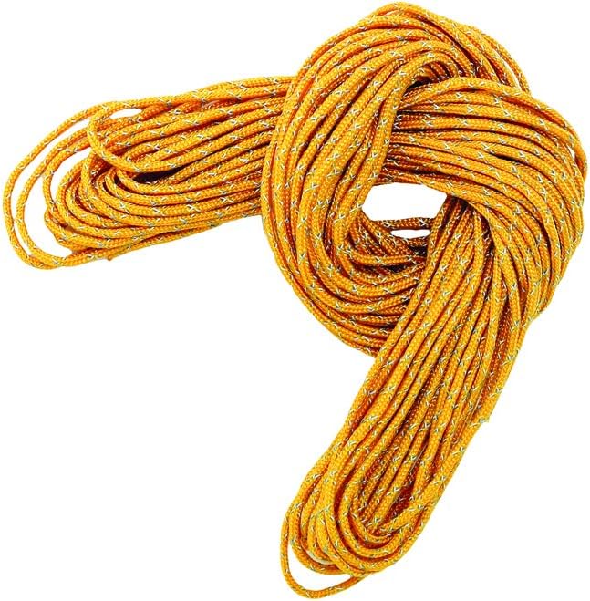 KELTY Triptease Lightline Guy Rope for Camping, Securing Equipment (50 Feet), Bright Yellow