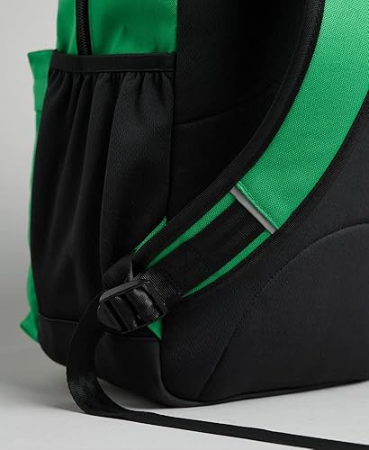 Miniatura 4 de Superdry Mochila unisex esencial Montana para mujer, compartimento principal con cremallera, Verde brillante, talla única, Mochilas tipo mochila