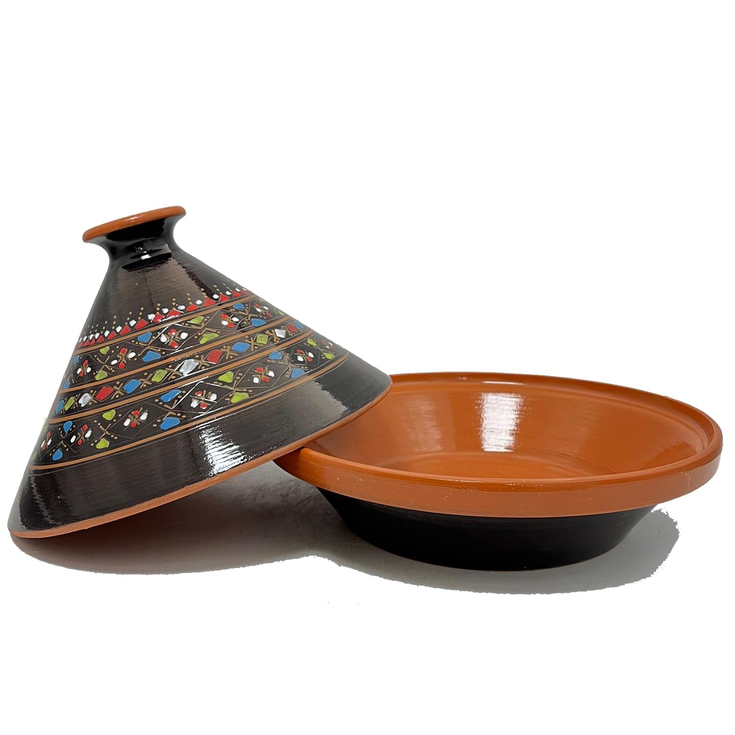 Tajine 0212242000 Casserole en terre cuite Marocain Tunisien XL 32 cm
