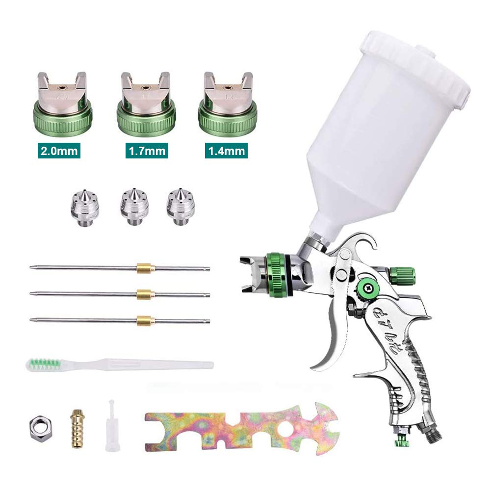 Buy HVLP Paint Sprayer 600 ML Detachable Container, Handheld Air