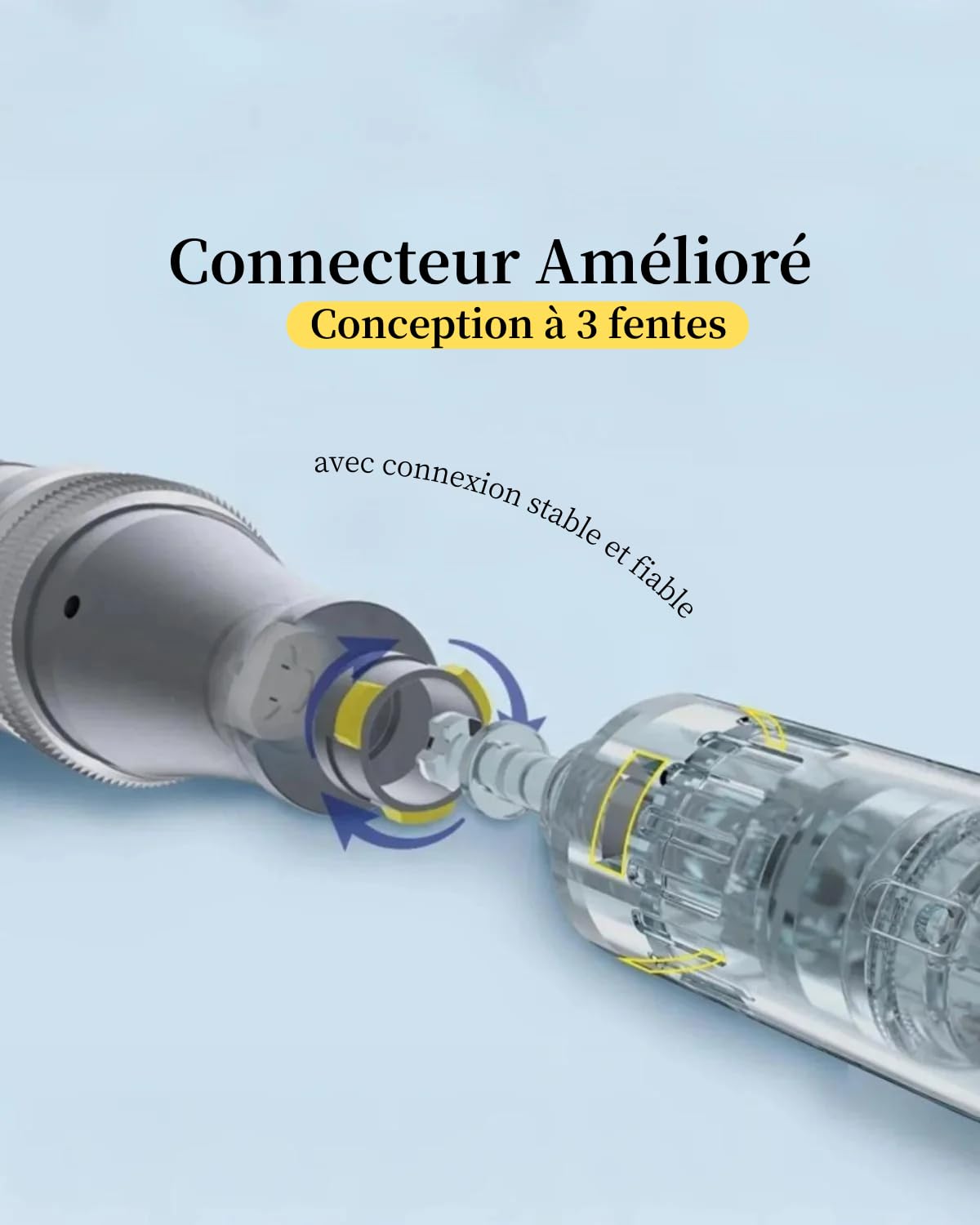 Dr.Pen Ultima M8 Stylo à Microneedling Pen, Stylo Électrique à Microneedling Pen, Utilisable avec ou sans Fil, avec 10 Cartouches
