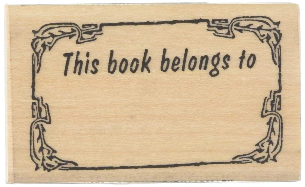 This Book Belongs to Teacher pieczątka gumowa