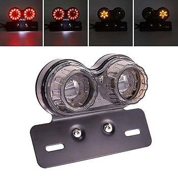 Amazon | Aoling バイク テールランプ 12V ブレーキランプ