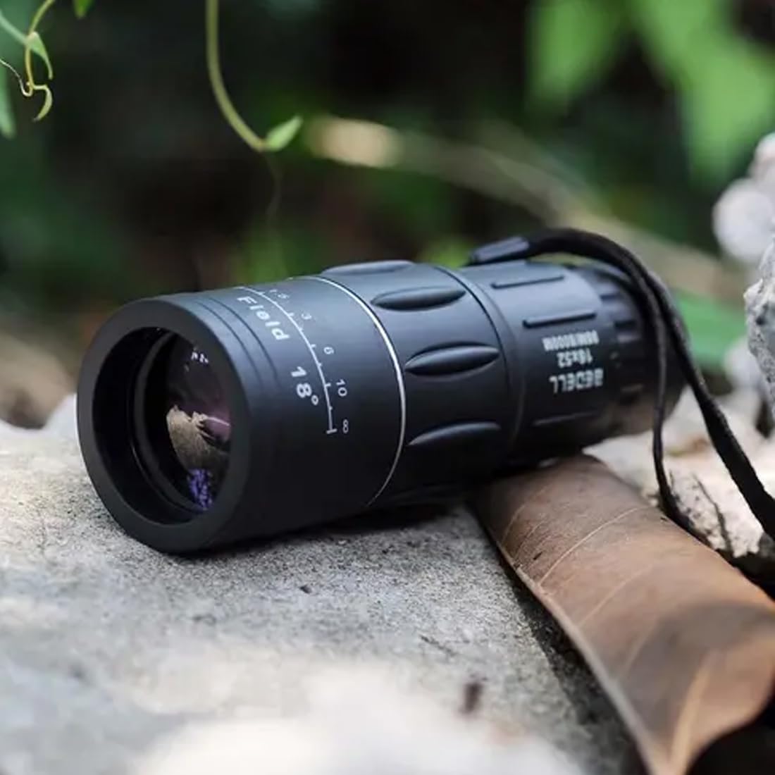 Bush Nell16x52 Monocular High Power Long Range Water Proof Lightweight Portable Bird Watching Professional Binocular with Extra Zoom Binocular Monocular Telescope Dual Focus with Pouch