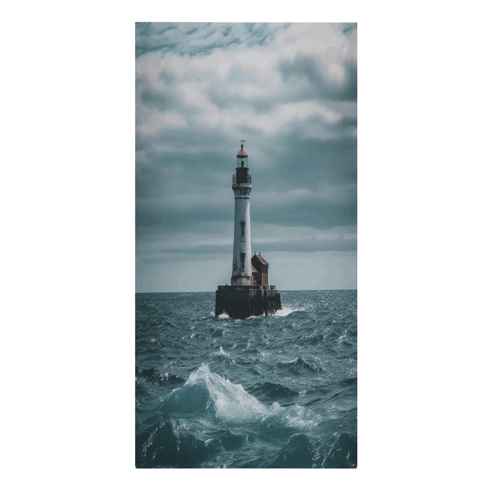 VstaDank Lighthouse Ocean Beach Towels 30"x61" Microfiber Super Absorbent Large Bath Towels Cozy Soft Swim Travel Towel Quick Dry Thin Pool Towel Beach Accessories for Outdoor Adult