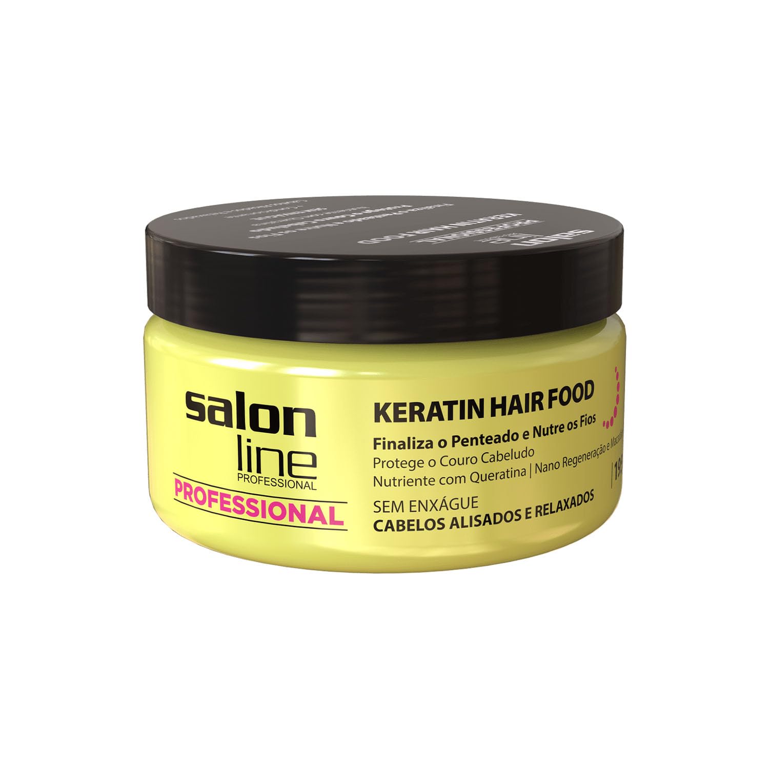 Salon Line - Linha Professional - Keratin Hair Food Nutrition Salon Line 195 Gr - (Professional - Keratin Hair Food Nutrition Salon Line Net 6.87 Oz)