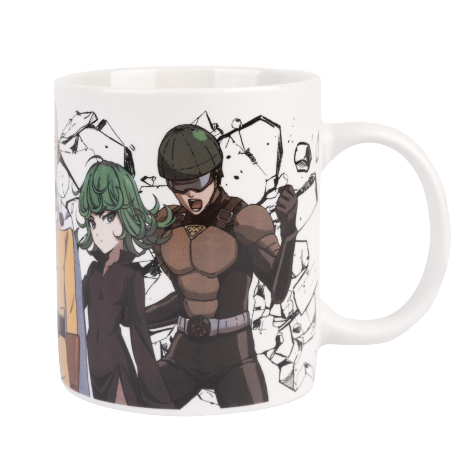 Grupo Erik Ceramic Mug - One Punch Man Merch, One Punch Man Heroes, 3.74 x 3.15 inches - Image 4