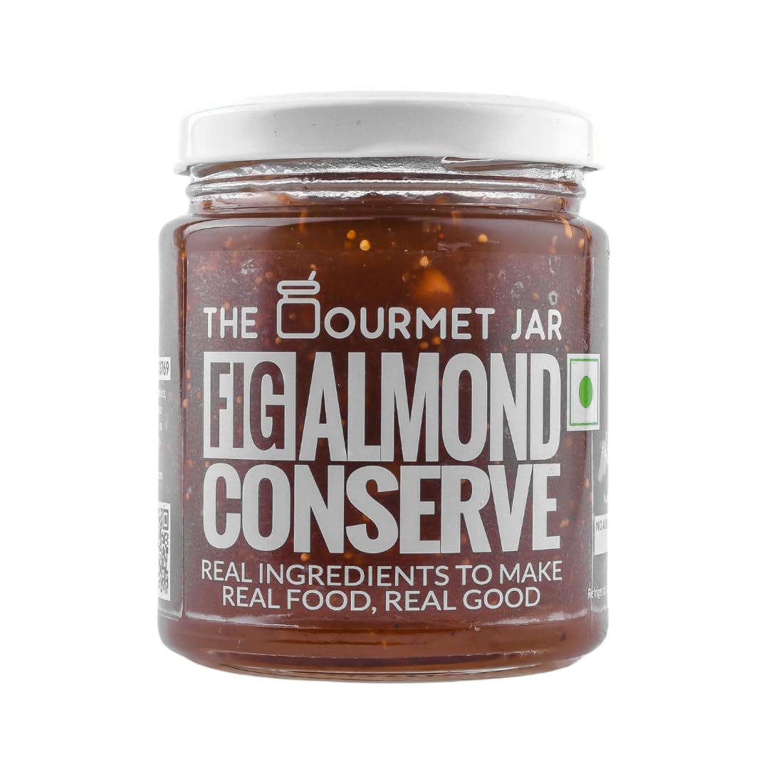 THE GOURMET JAR Fig Almond Conserve, 230g