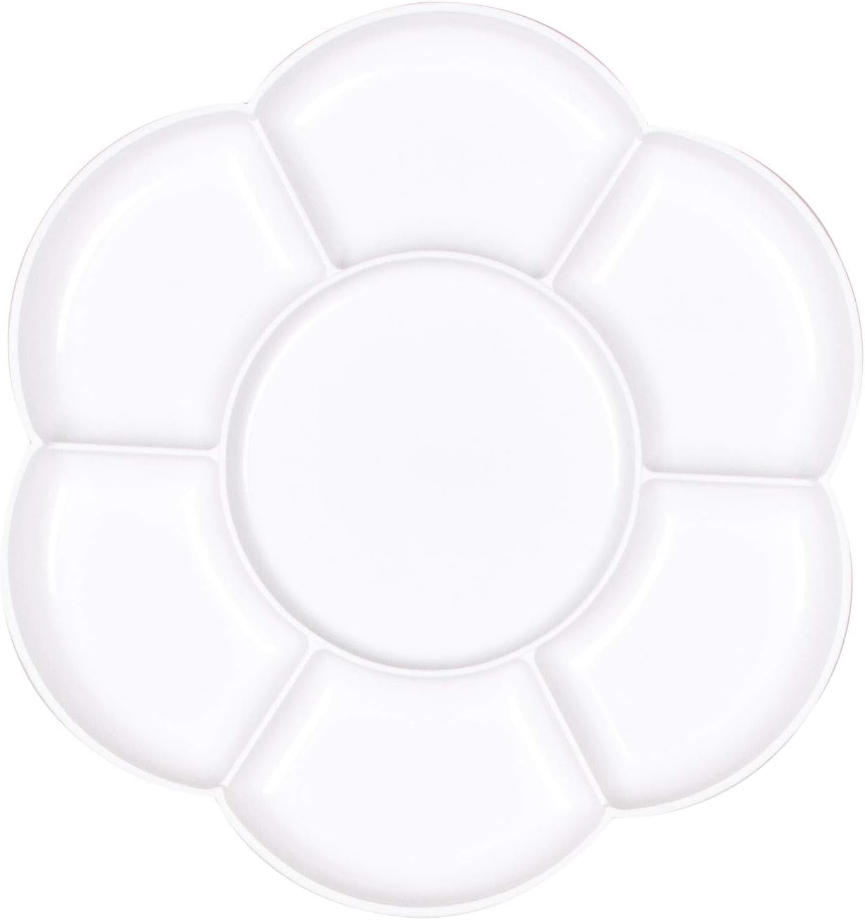 Baker Ross AF994 Plastic Paint Palettes - Pack of 3, for Finger Painting and Children's Arts and Crafts Projects for Toddlers
