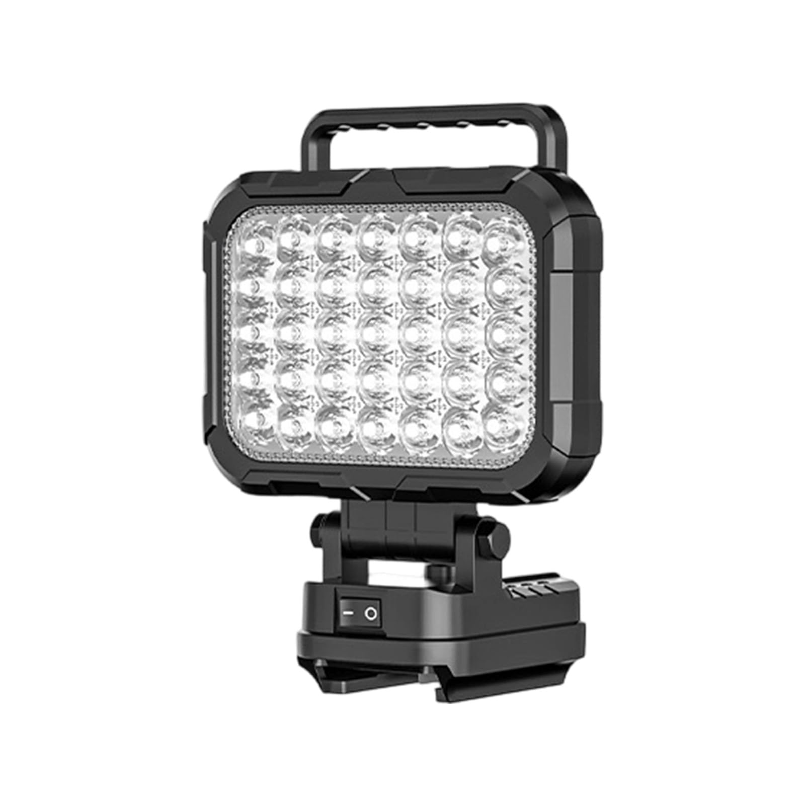 PANFHGFG Bright LED Work Lamp Adjustable Angles USB Charging Long Runtime for Camping Fishing USB Rechargeable Work Light Long Last Battery Battery LED Light