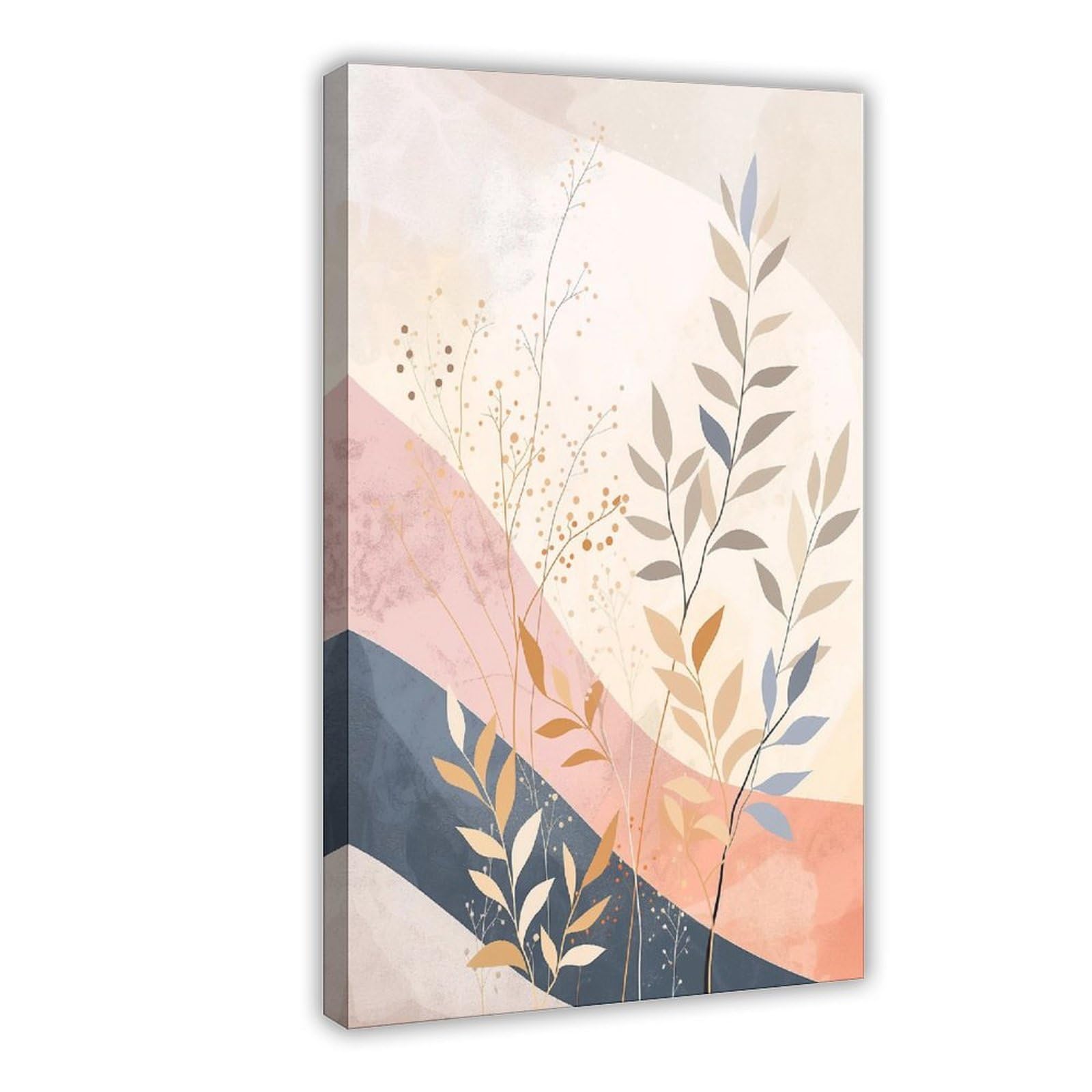 Bareronor Modern Plants Canvas Poster Bedroom Decor Landscape Office Room Decor Gift 20" L X 30" W