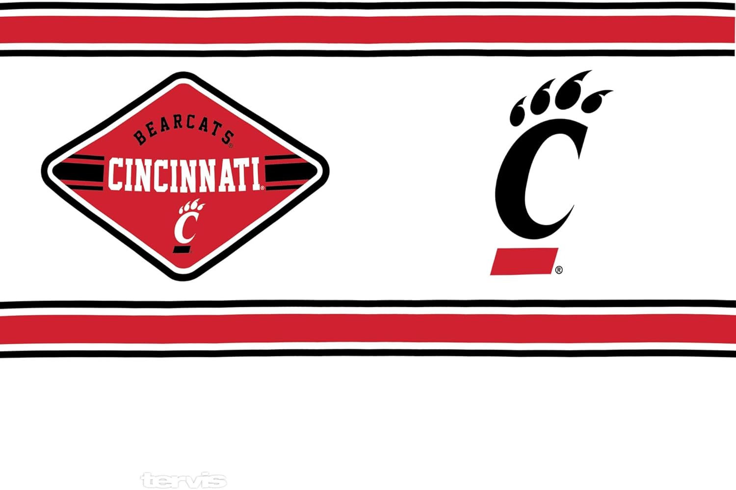 Tervis Cincinnati Bearcats - First String Made in USA Double Walled Insulated Tumbler Travel Cup Keeps Drinks Cold & Hot, 24oz, Classic - Image 2