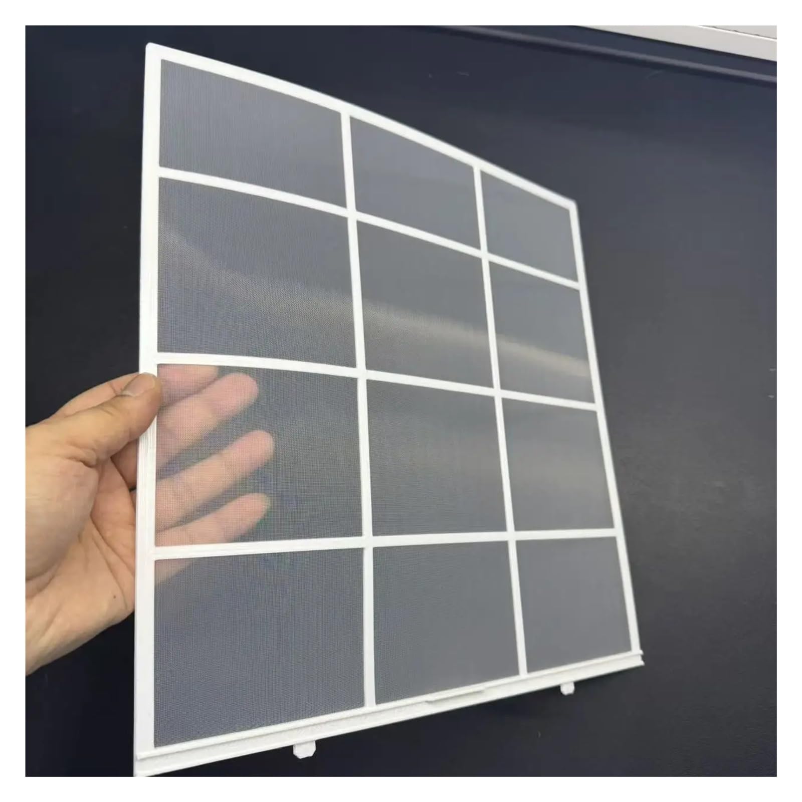 2 TEILE/SATZ, Kompatibel For Mitsubishi, 34X34,5 Cm RLF437A100 Klimaanlage Filter Staub Bildschirm SRK25ZS-W