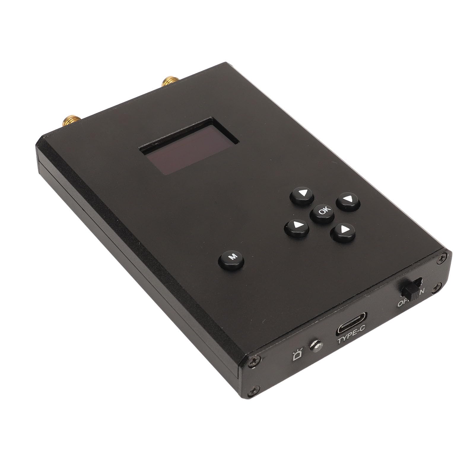 Generador de Señales Portátil de Doble Canal de 60 MHz Generador de Funciones de Forma de Onda Arbitraria CH1 Pantalla LCD CH2 de 23, 5 MHz a 6 GHz con Visualización de Potencia