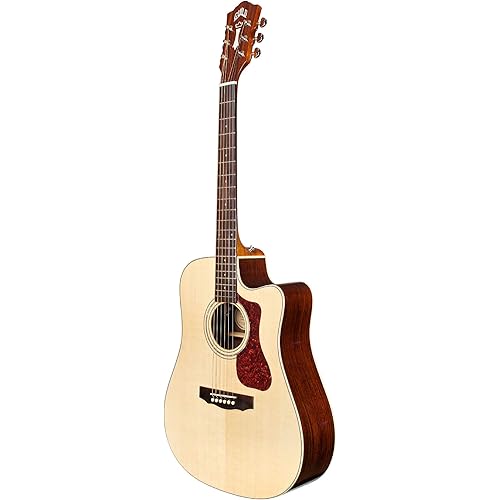GUILD Westerly Collection Acoustic-Electric Guitar, Natural Gloss (384-0505-721)