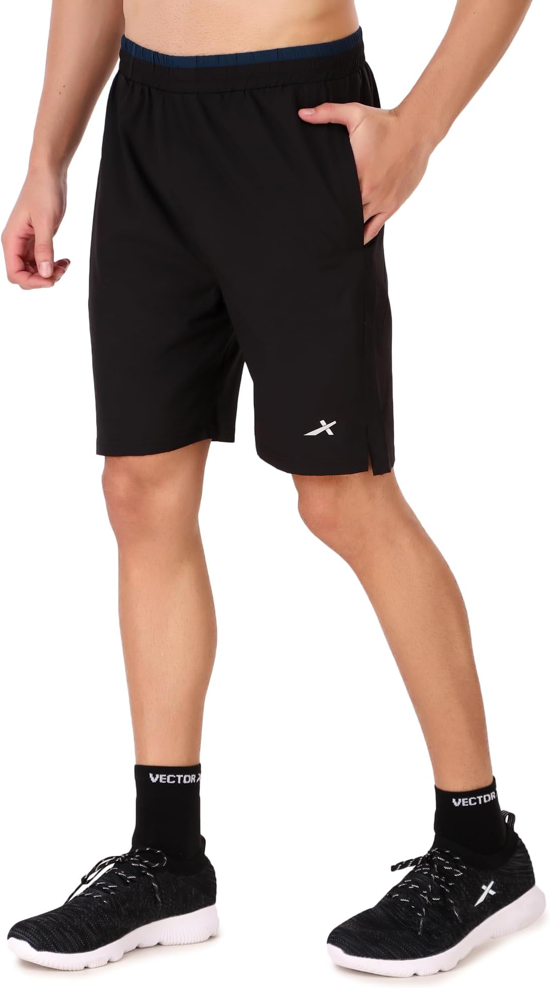 Vector XPolyester Solid Sports Men Shorts for Running, Training, Fitness or Casual Use