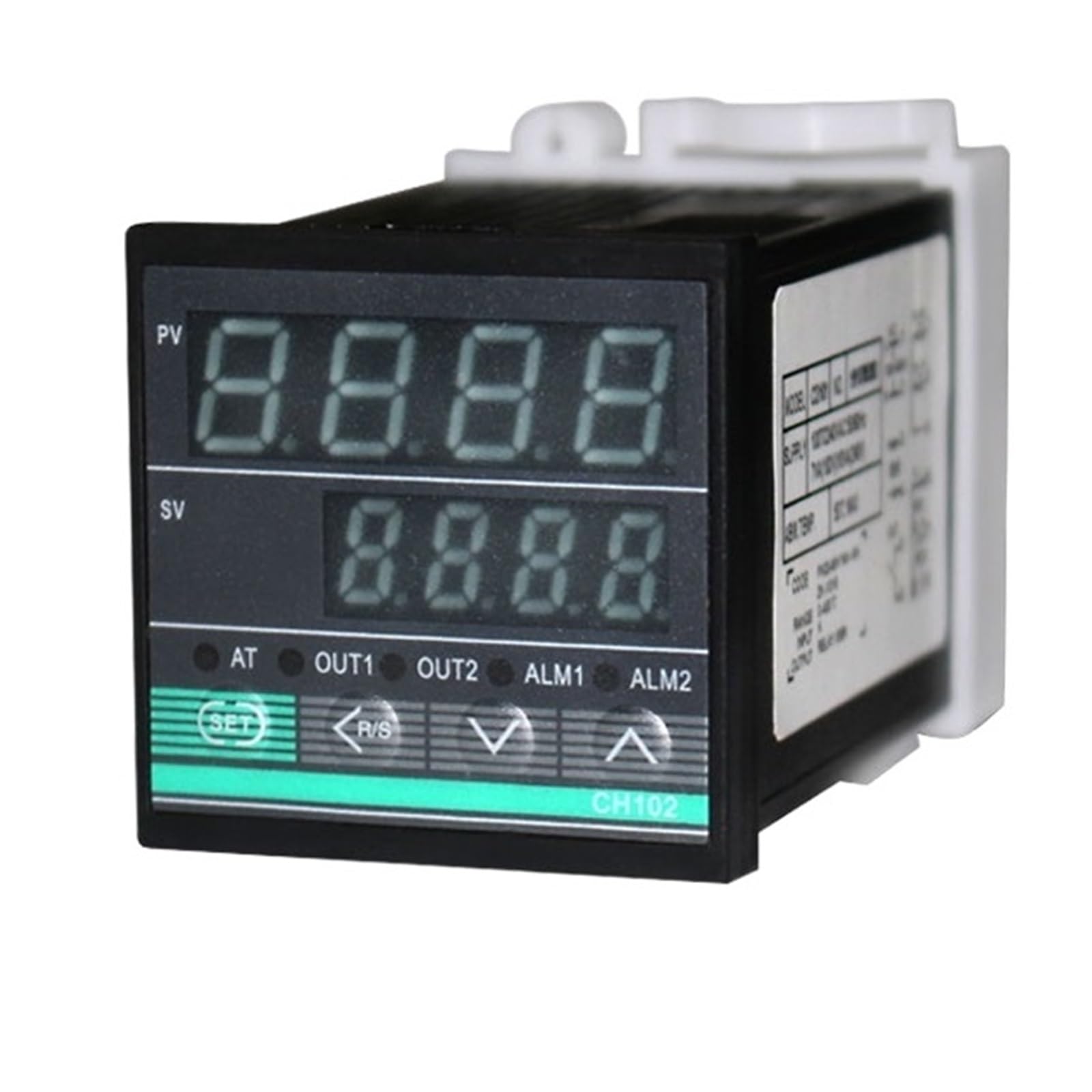 BALYDLUL Temperature Controller SSR Relay RS485 Output Regulator Input 48x48mm CH102(SSR Relay OPT 1Alarm)