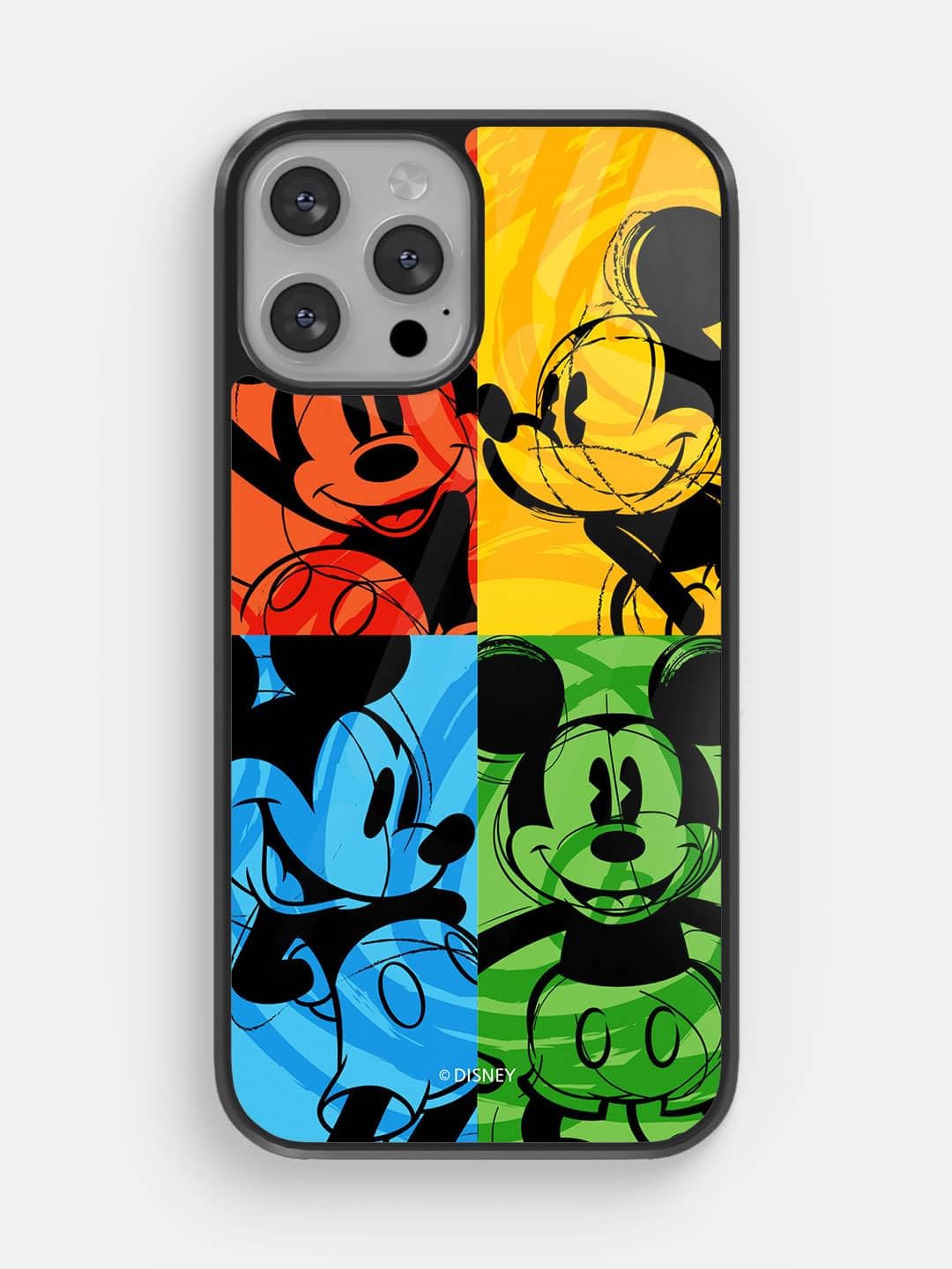 Macmerise Phone Case | Compatible with iPhone 13 Pro Max Back Cover Case | Design Shades of Mickey | 360 Degree Protection | Protective Mobile Cover | iPhone 13 Pro Max Phone with Camera Protection